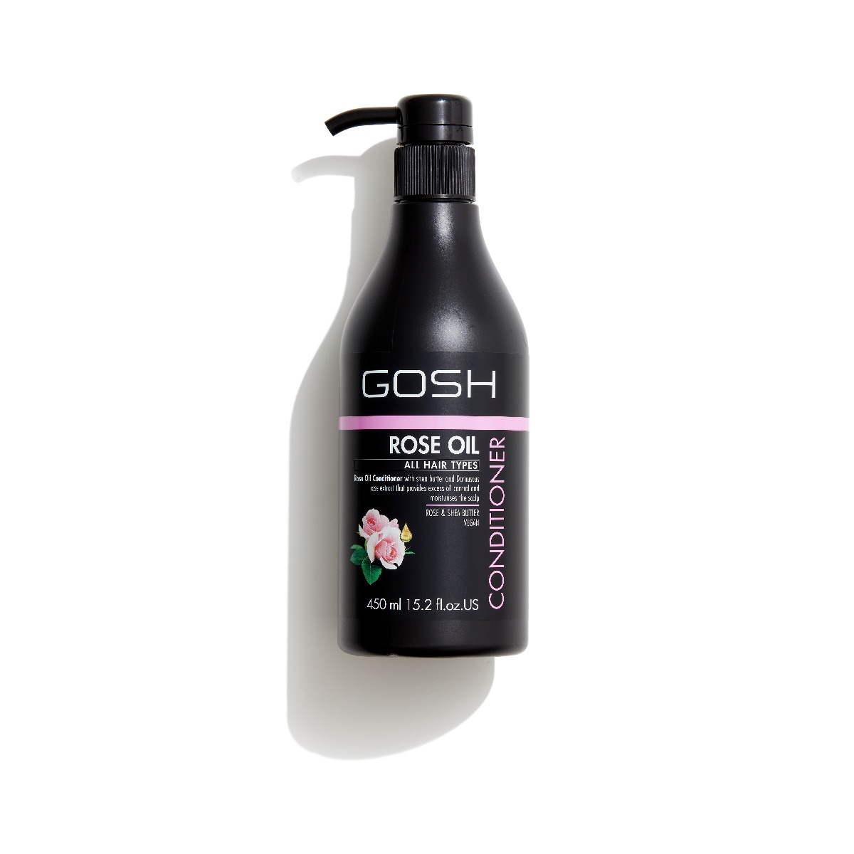 Se Hair Conditioner 450 ml - Rose Oil hos Gosh Copenhagen