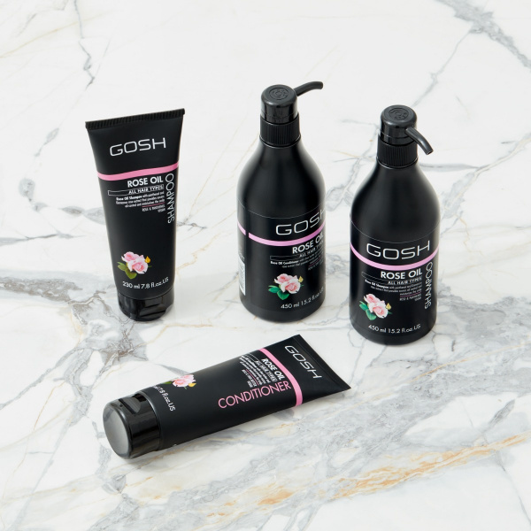 Hair Shampoo 450ml - Rose Oil