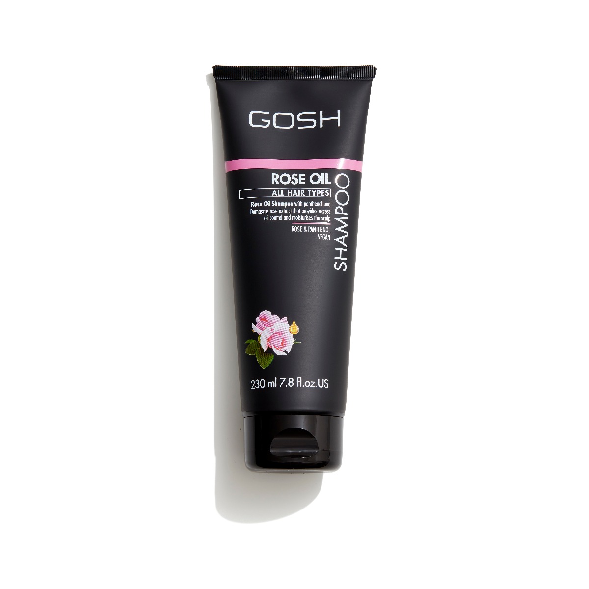 Se Hair Shampoo 230ml - Rose Oil hos Gosh Copenhagen